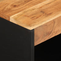 Thumbnail for Sideboard mit 2 Türen 60x33x75 cm Massivholz Akazie