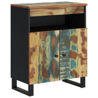 Thumbnail for Sideboard mit 2 Türen 60x33x75 cm Altholz Massiv