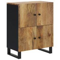 Thumbnail for Sideboard mit 4 Türen 60x33x75 cm Massivholz Mango