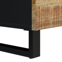 Thumbnail for Sideboard mit 2 Türen 80x33x75 cm Massivholz Mango