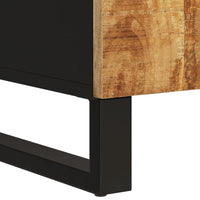 Thumbnail for Sideboard mit 2 Türen 90x33x75 cm Massivholz Mango