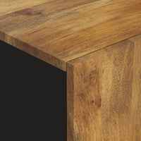 Thumbnail for Sideboard mit 2 Türen 90x33x75 cm Massivholz Mango