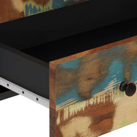 Thumbnail for Highboard mit Schublade 60x33x100 cm Massives Altholz & Eisen