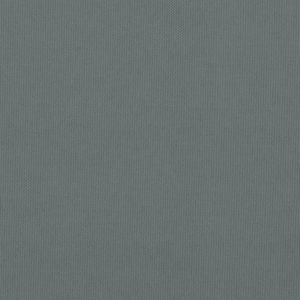 Gartenstuhl mit Fußhocker Grau Poly Rattan