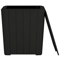 Thumbnail for Gartentisch mit Abnehmbarer Tischplatte Schwarz Polypropylen