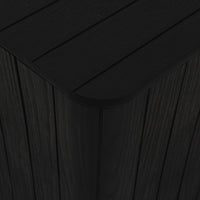 Thumbnail for Gartentisch mit Abnehmbarer Tischplatte Schwarz Polypropylen
