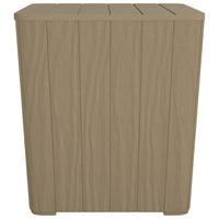 Thumbnail for Gartentisch mit Abnehmbarer Tischplatte Hellbraun Polypropylen