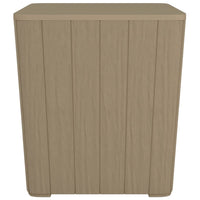 Thumbnail for Gartentisch mit Abnehmbarer Tischplatte Hellbraun Polypropylen