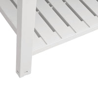 Thumbnail for Hochbeet Weiß 110x45x79 cm Polypropylen