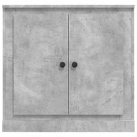 Thumbnail for Sideboard Betongrau 70x35,5x67,5 cm Holzwerkstoff