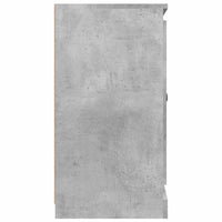 Thumbnail for Sideboard Betongrau 70x35,5x67,5 cm Holzwerkstoff