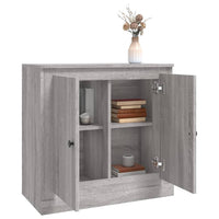 Thumbnail for Sideboard Grau Sonoma 70x35,5x67,5 cm Holzwerkstoff