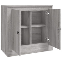 Thumbnail for Sideboard Grau Sonoma 70x35,5x67,5 cm Holzwerkstoff