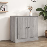 Thumbnail for Sideboard Grau Sonoma 70x35,5x67,5 cm Holzwerkstoff