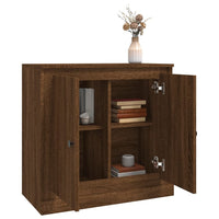 Thumbnail for Sideboard Braun Eichen-Optik 70x35,5x67,5 cm Holzwerkstoff