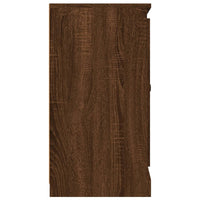 Thumbnail for Sideboard Braun Eichen-Optik 70x35,5x67,5 cm Holzwerkstoff