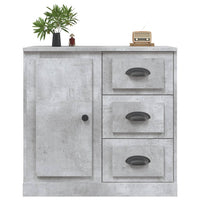 Thumbnail for Sideboard Betongrau 70x35,5x67,5 cm Holzwerkstoff