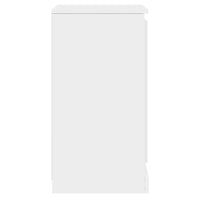 Thumbnail for Sideboard Hochglanz-Weiß 37,5x35,5x67,5 cm Holzwerkstoff