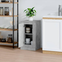 Thumbnail for Sideboard Betongrau 37,5x35,5x67,5 cm Holzwerkstoff