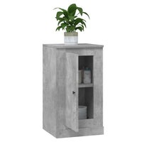 Thumbnail for Sideboard Betongrau 37,5x35,5x67,5 cm Holzwerkstoff