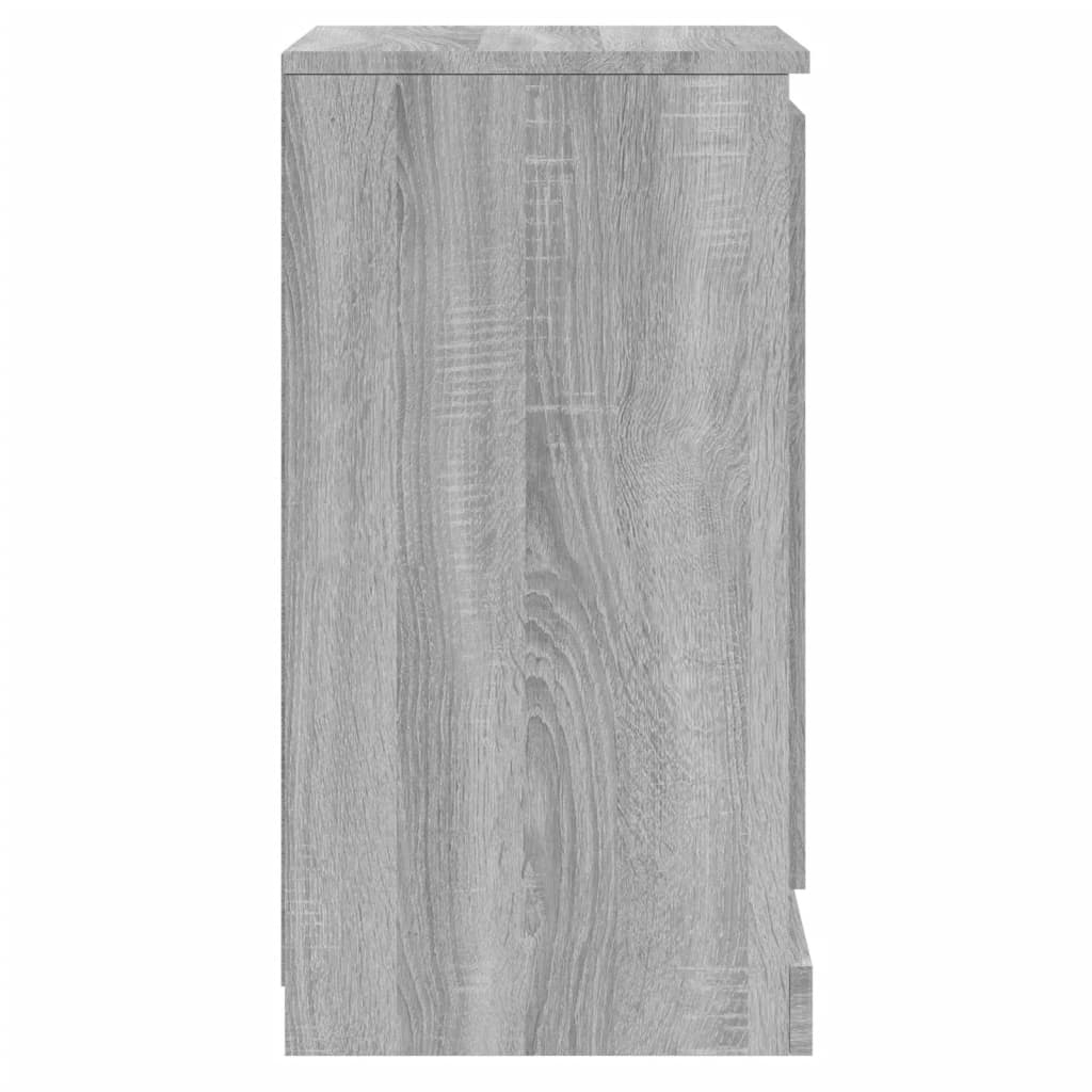 Sideboard Grau Sonoma 37,5x35,5x67,5 cm Holzwerkstoff