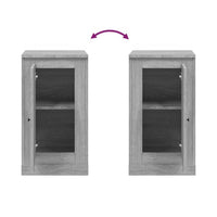 Thumbnail for Sideboard Grau Sonoma 37,5x35,5x67,5 cm Holzwerkstoff