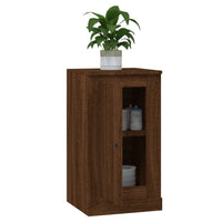 Thumbnail for Sideboard Braun Eichen-Optik 37,5x35,5x67,5 cm Holzwerkstoff