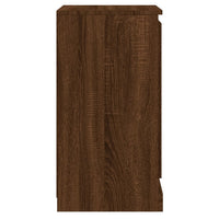 Thumbnail for Sideboard Braun Eichen-Optik 37,5x35,5x67,5 cm Holzwerkstoff