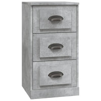 Thumbnail for Sideboard Betongrau 36x35,5x67,5 cm Holzwerkstoff