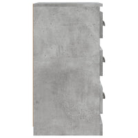 Thumbnail for Sideboard Betongrau 36x35,5x67,5 cm Holzwerkstoff