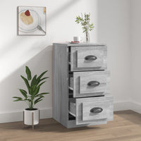 Thumbnail for Sideboard Grau Sonoma 36x35,5x67,5 cm Holzwerkstoff
