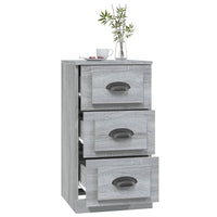 Thumbnail for Sideboard Grau Sonoma 36x35,5x67,5 cm Holzwerkstoff