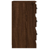 Thumbnail for Sideboard Braun Eichen-Optik 36x35,5x67,5 cm Holzwerkstoff