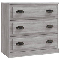 Thumbnail for Sideboard Grau Sonoma 70x35,5x67,5 cm Holzwerkstoff