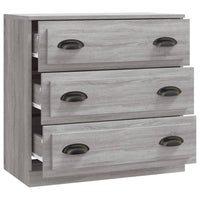 Thumbnail for Sideboard Grau Sonoma 70x35,5x67,5 cm Holzwerkstoff