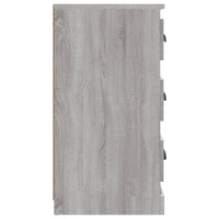 Thumbnail for Sideboard Grau Sonoma 70x35,5x67,5 cm Holzwerkstoff