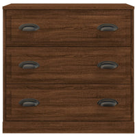 Thumbnail for Sideboard Braun Eichen-Optik 70x35,5x67,5 cm Holzwerkstoff