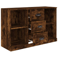 Thumbnail for Sideboard Räuchereiche 104,5x35,5x67,5 cm Holzwerkstoff