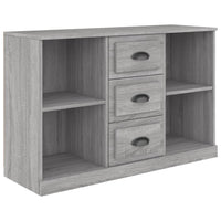 Thumbnail for Sideboard Grau Sonoma 104,5x35,5x67,5 cm Holzwerkstoff