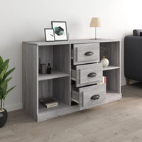 Thumbnail for Sideboard Grau Sonoma 104,5x35,5x67,5 cm Holzwerkstoff