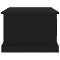 Thumbnail for Couchtisch Schwarz 50x50x35 cm Holzwerkstoff