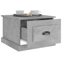 Thumbnail for Couchtisch Betongrau 50x50x35 cm Holzwerkstoff