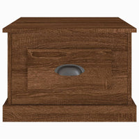 Thumbnail for Couchtisch Braun Eichen-Optik 50x50x35 cm Holzwerkstoff