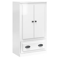 Thumbnail for Highboard Hochglanz-Weiß 60x35,5x103,5 cm Holzwerkstoff