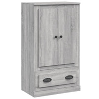 Thumbnail for Highboard Grau Sonoma 60x35,5x103,5 cm Holzwerkstoff