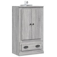 Thumbnail for Highboard Grau Sonoma 60x35,5x103,5 cm Holzwerkstoff