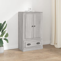 Thumbnail for Highboard Grau Sonoma 60x35,5x103,5 cm Holzwerkstoff