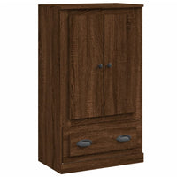 Thumbnail for Highboard Braun Eichen-Optik 60x35,5x103,5 cm Holzwerkstoff