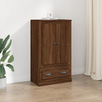 Thumbnail for Highboard Braun Eichen-Optik 60x35,5x103,5 cm Holzwerkstoff