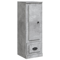 Thumbnail for Highboard Betongrau 36x35,5x103,5 cm Holzwerkstoff